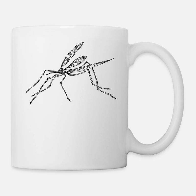moustique - Mug blanc - blanc