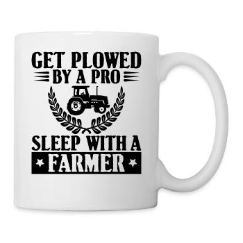 GET PLOWED BY A PRO SLEEP WITH FARMER - Mug - white - Right