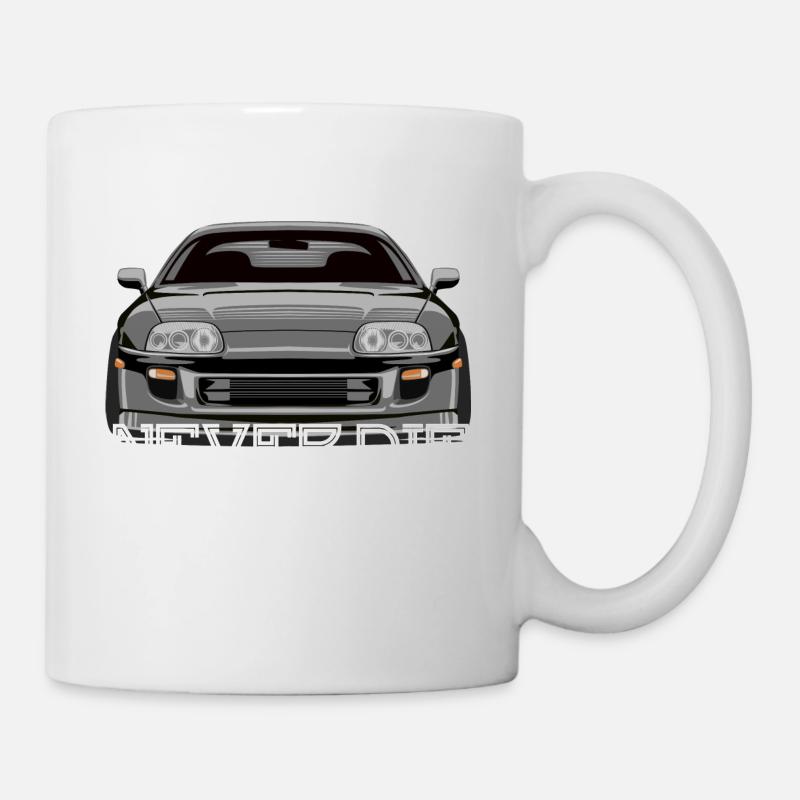 Les légendes Supra MKIV ne meurent jamais - Mug blanc - blanc