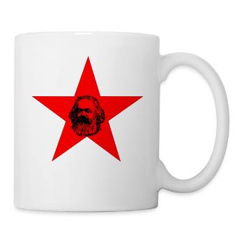 Marx - Tasse - Weiß - Rechts