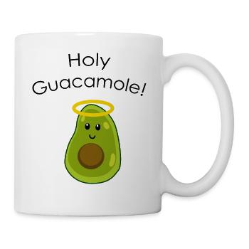 Holy Guacamole! / Geschenk Idee - Tasse - Weiß - Rechts