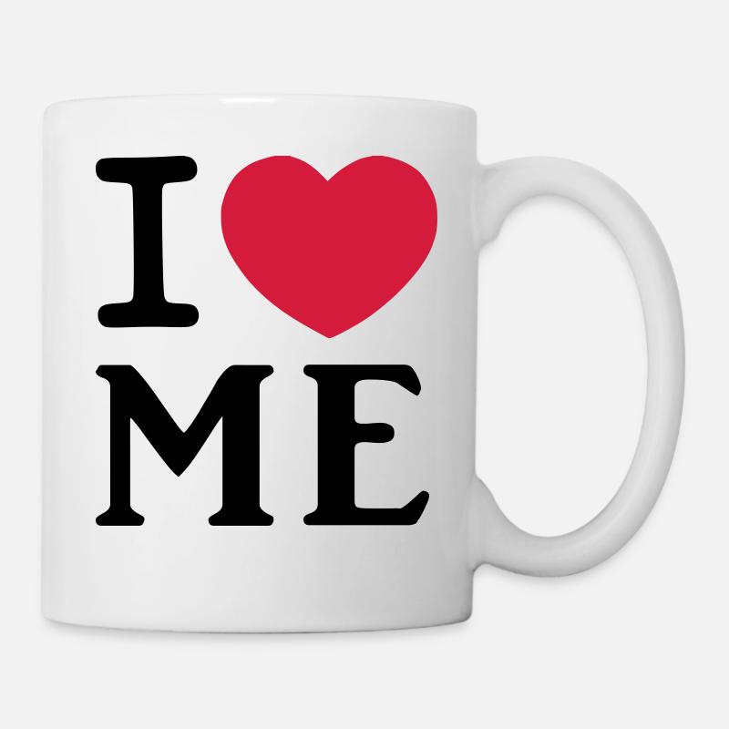 I Love Me Heart Logo - Mug - white