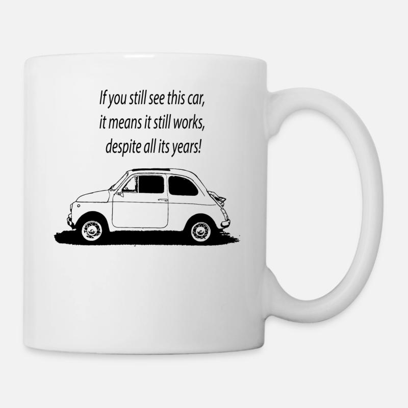 500 Italie - Mug blanc - blanc