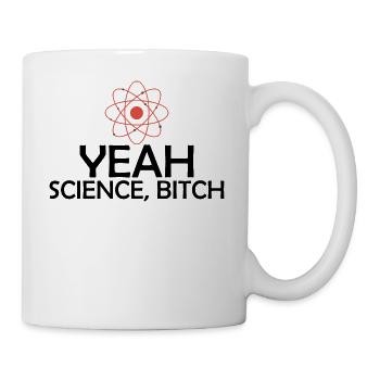 Yeah Science! - Tasse - Weiß - Rechts