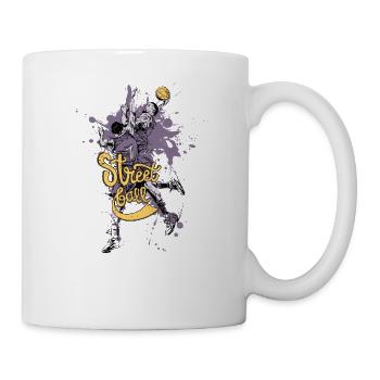 Streets Basketball. A great gift idea - Mug - white - Right