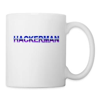 Hackerman - Mug blanc - blanc - Droite