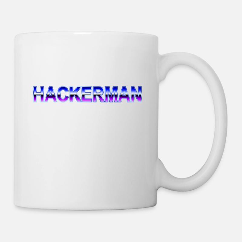 Hackerman - Mug - white