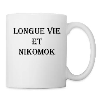 Longue Vie Et Nikomok - Mug blanc - blanc - Droite