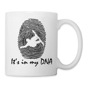 It s in my DNA snowboard - Tasse - Weiß - Rechts