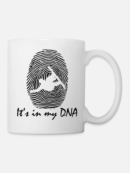 It s in my DNA snowboard - Mug - white