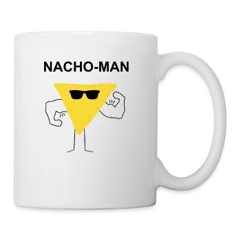 Nacho Man Macho Muscles Gift Gift Idea - Mug - white - Right