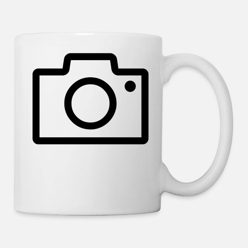 Kamera - Tasse - Weiß