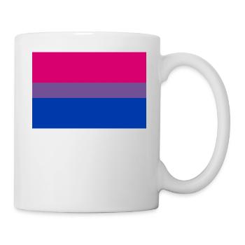 bisexual flag - Tasse - Weiß - Rechts