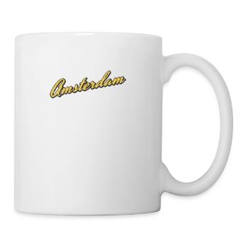 Amsterdam - Tasse - Weiß - Rechts