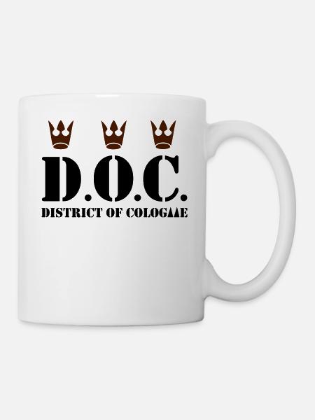 D.O.C. - District of Cologne - Tasse - Weiß