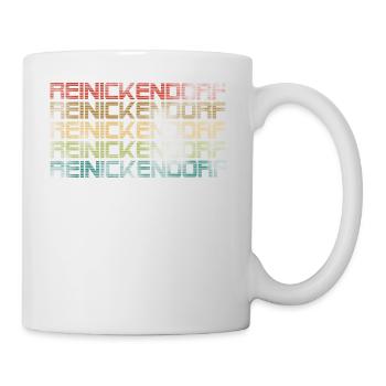 Berlin Reinickendorf - Used Look - Tasse - Weiß - Rechts