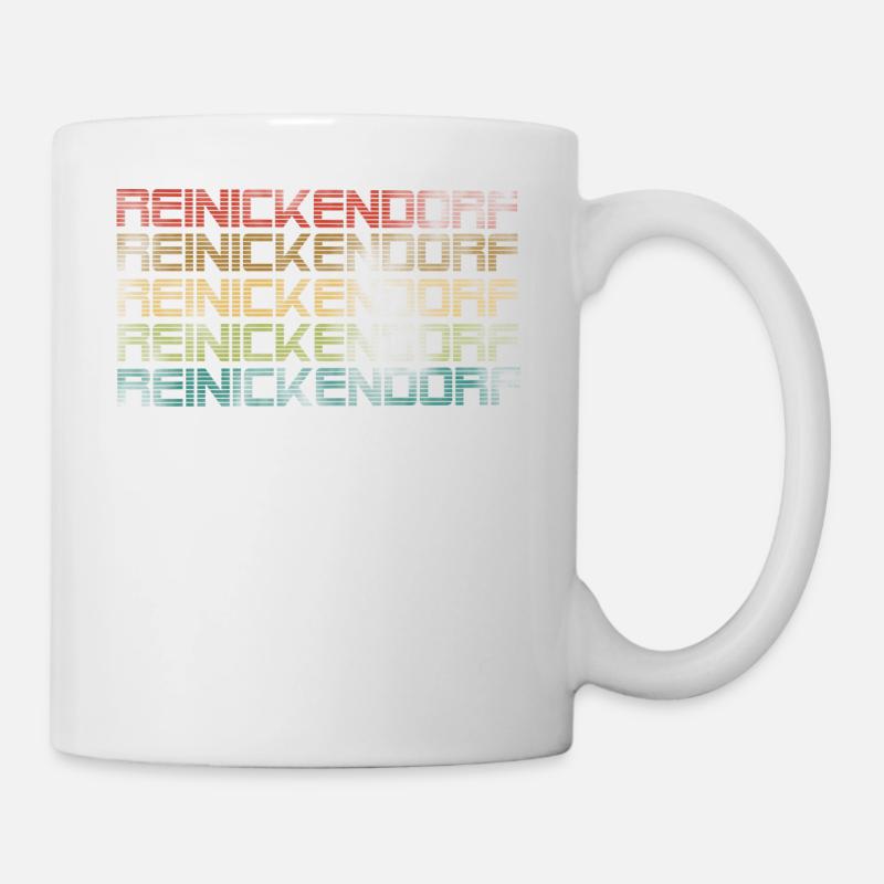 Berlin Reinickendorf - Used Look - Mug blanc - blanc