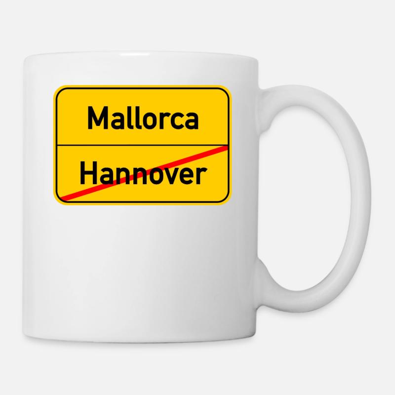 Hanover - Majorca - Malle - Holidays - Holidays - Mug - white