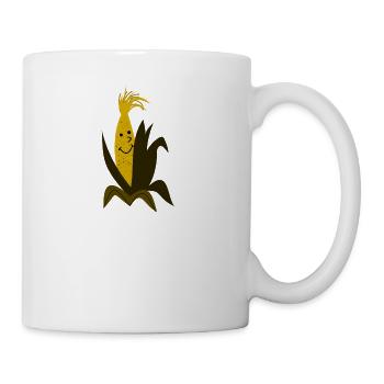 I like corn corncob gift idea vegan - Mug - white - Right