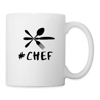 # Chef hobby chef cooking icon gift idea - Mug - white - Right
