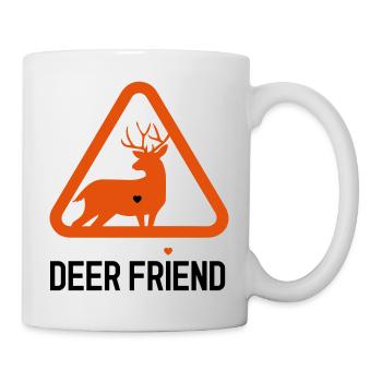 Deer friend - Tasse - Weiß - Rechts