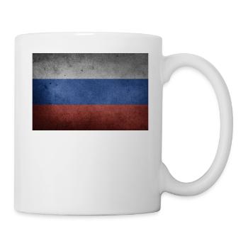 Russie Drapeau Russie Drapeau - Mug blanc - blanc - Droite