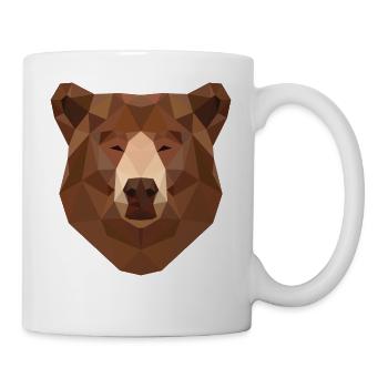 Bear Head - Mug - white - Right