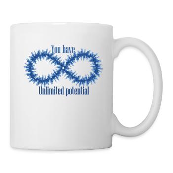 You have unlimited potential - Mug - white - Right