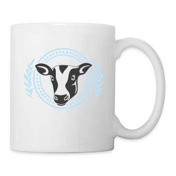 La vache Jolie - Mug blanc - blanc - Droite