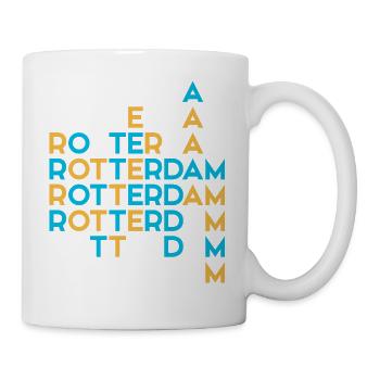 Rotterdam - Niederlande - Holland - Randstad - Tasse - Weiß - Rechts