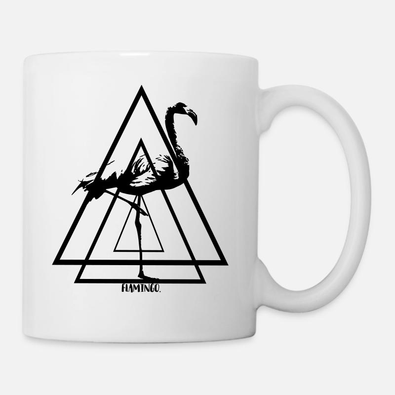 Flamingo. - Mug blanc - blanc