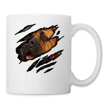 Bullmastiff in me - Mug - white - Right