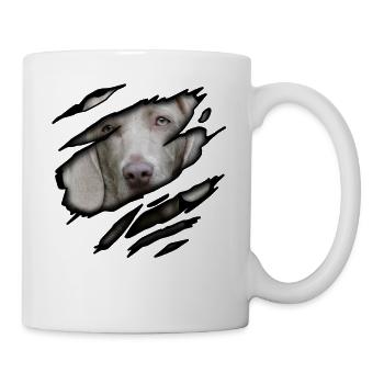 Weimaraner in me - Mug - white - Right