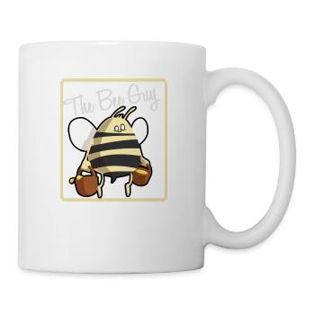 the bee guy - Tasse - Weiß - Rechts
