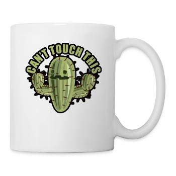cant touch this - Mug - white - Right