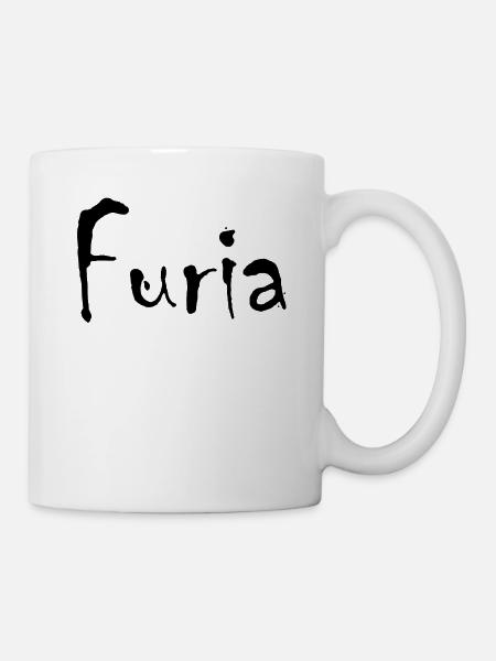 Wut - Tasse - Weiß