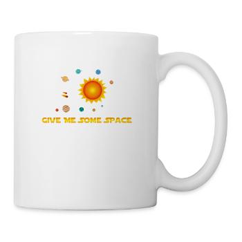 Drôle Give Me Some Déclaration de l'espace shirt - Mug blanc - blanc - Droite