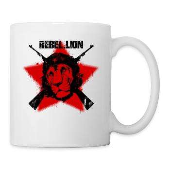 Rebel Lion - Mug - white - Right