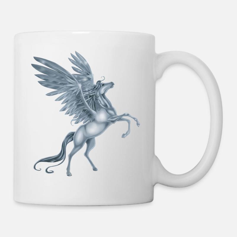 Pegasus rearing - Mug - white