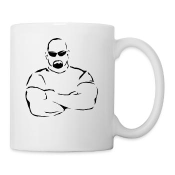 Da Bouncer - Black - Mug - white - Right