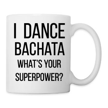 bachata superpower - Mug - white - Right