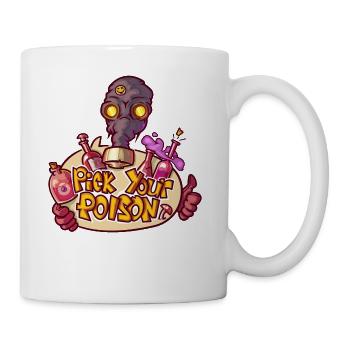 Pick your poison - Mug - white - Right