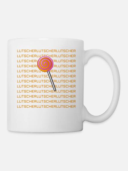 Lutscher - Tasse - Weiß