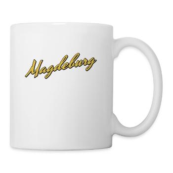 Magdeburg - Tasse - Weiß - Rechts