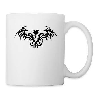 Drachen Tattoo design Shirt ! - Tasse - Weiß - Rechts