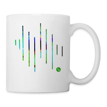 Geometric art - Mug - white - Right