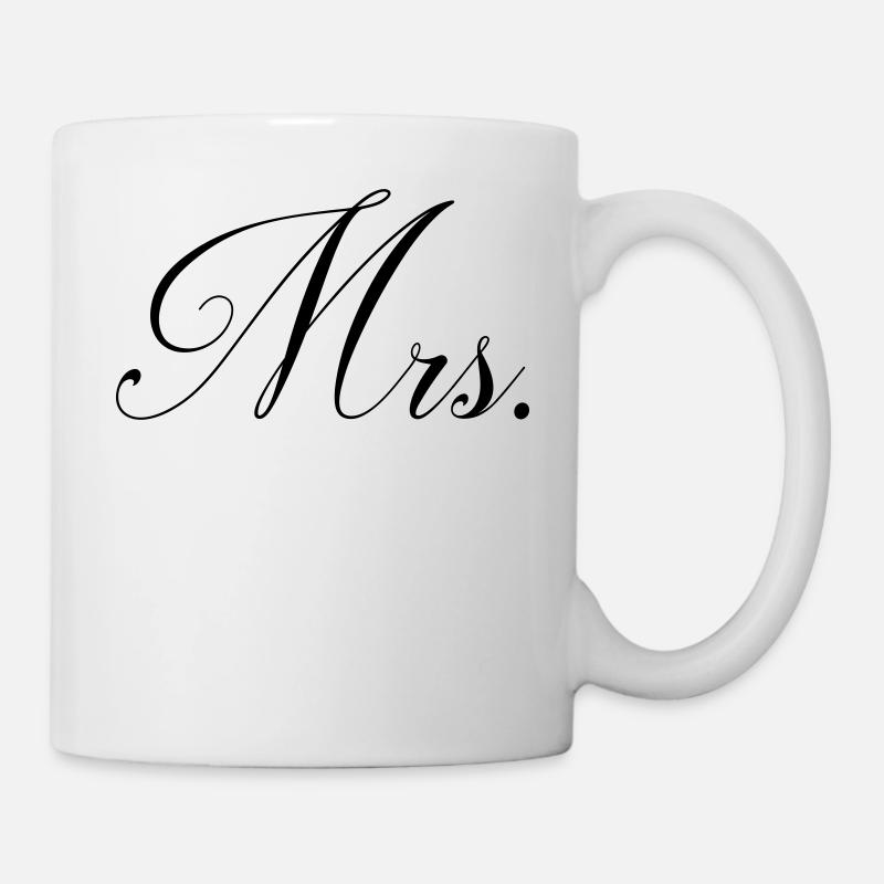 Mrs! Miss! Gift sayings - Mug - white