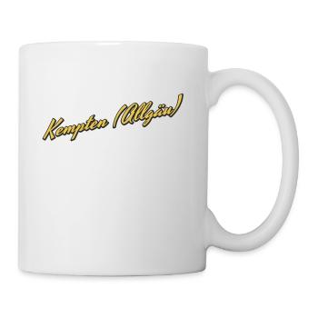 Kempten Allgäu - Tasse - Weiß - Rechts