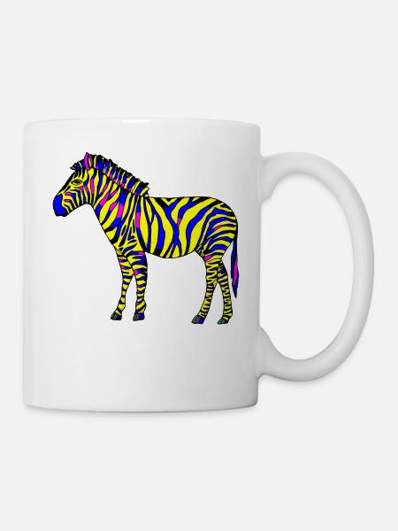 zebra - Mug - white