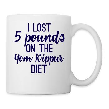 Yom Kippur, Yom Ha-Kippurim, Yom Kippur, Gift - Mug - white - Right